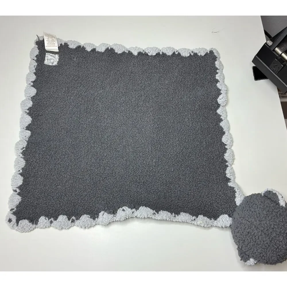 Kashwere Kreatures Gray Monkey Lovey Baby Blanket